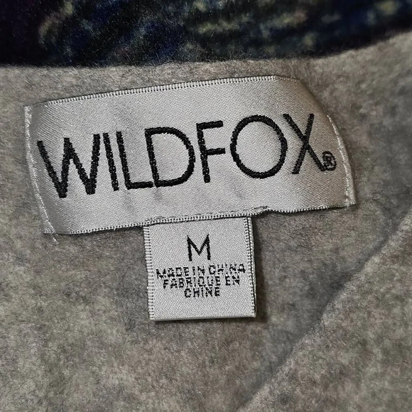 Wildfox Womens Gray Rose Cashmere V Neck Sweater Medium - Picture 4 of 5